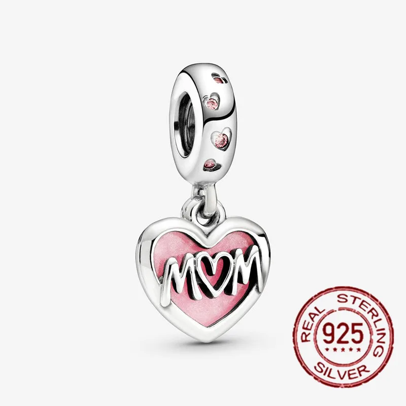 Silver Mother Mother Gift 925 Sterling Silver Love Letter Mother Pendant Charm Beads Suitable for Pandora Bracelet Bracelet Silv
Silver Mother Mother Gift 925 Sterling Silver Love Letter Mother Pendant Charm Beads Suitable for Pandora Bracelet Bracelet Silv