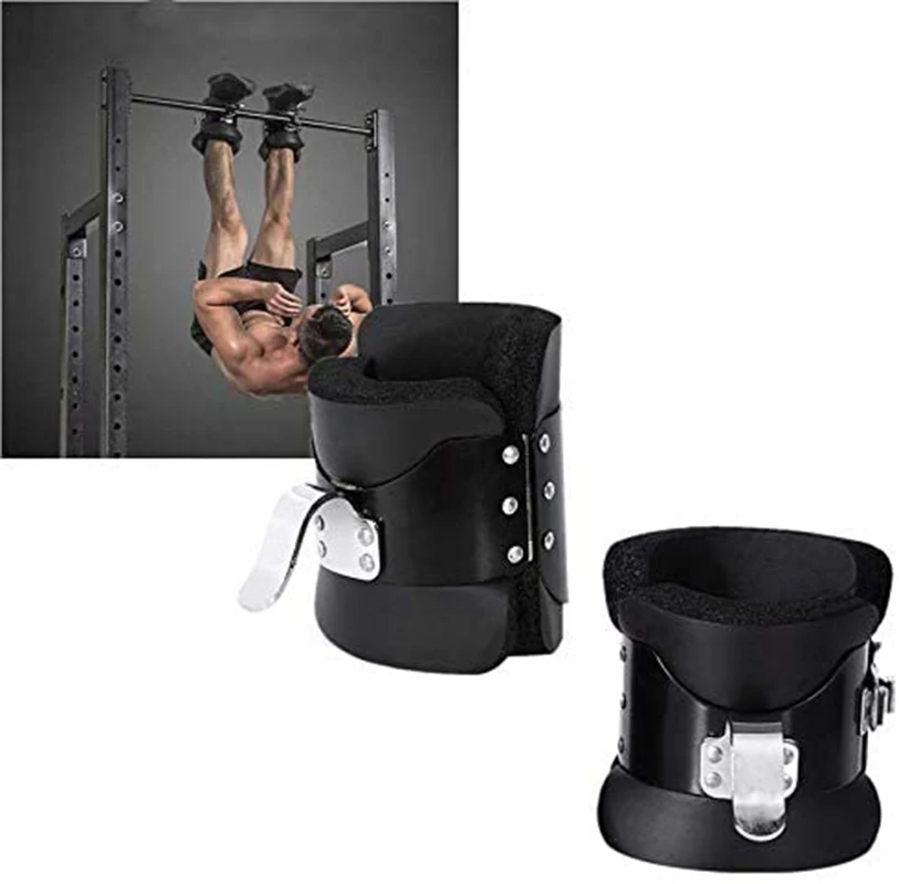 1 Pair Fitness Strength Training Hang Pull Up Boots Hanging Upside Down Hooks with Foam Padd ing and Locking Mechanis
1 Pair Fitness Strength Training Hang Pull Up Boots Hanging Upside Down Hooks with Foam Padd ing and Locking Mechanis