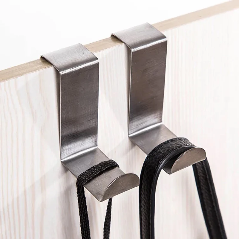 2pcs Home Kitchen Stainless Steel Door Hooks Self Holder Hanger Hang Coat Hooks Drawer Cabinet Towel Clothes Pothook Door Hook
2pcs Home Kitchen Stainless Steel Door Hooks Self Holder Hanger Hang Coat Hooks Drawer Cabinet Towel Clothes Pothook Door Hook