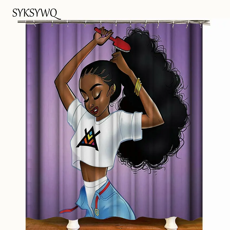 african girl shower curtain polyester fabric extra large curtain bathroom decor curtain shower
african girl shower curtain polyester fabric extra large curtain bathroom decor curtain shower