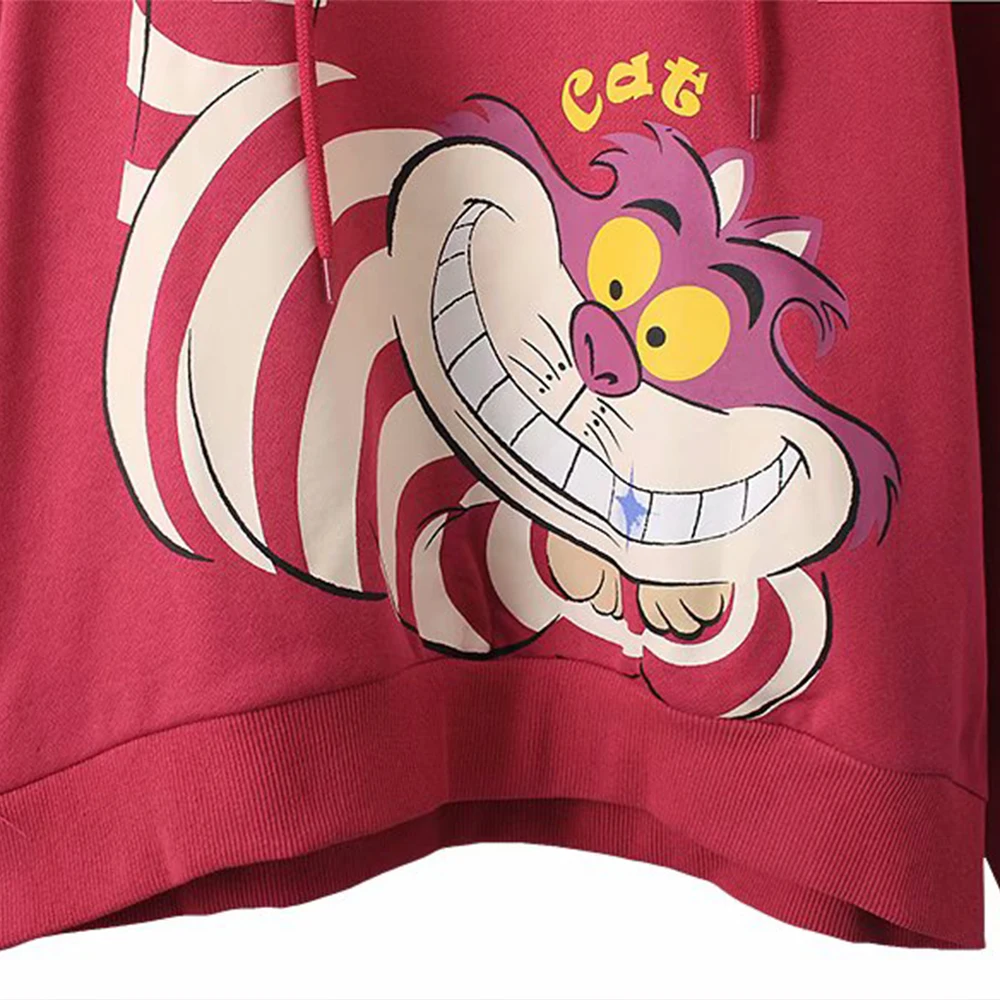 2021 Alice in Wonderland print all round art hooded Custom Logo Shirt trend casual women's sweater
2021 Alice in Wonderland print all round art hooded Custom Logo Shirt trend casual women's sweater