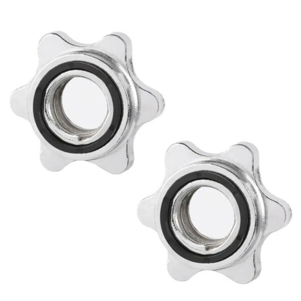 2pc 25mm Weight Check Nut Barbell Bar Clips Spin Lock Screw Dumbbell Spinlock Collars Safety Locks Fitness Parts 2021 New Hot
2pc 25mm Weight Check Nut Barbell Bar Clips Spin Lock Screw Dumbbell Spinlock Collars Safety Locks Fitness Parts 2021 New Hot