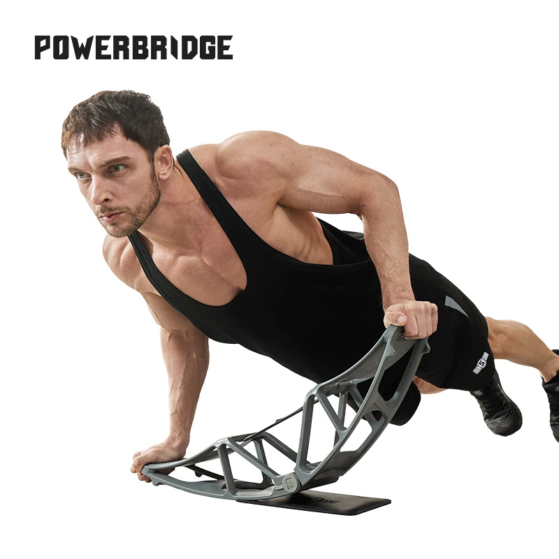Powerbridge Push Up Board Push-up Bar Balance Training Board Plank Core Workout Trainer Home Gym Portable Fitness Equipment
Powerbridge Push Up Board Push-up Bar Balance Training Board Plank Core Workout Trainer Home Gym Portable Fitness Equipment