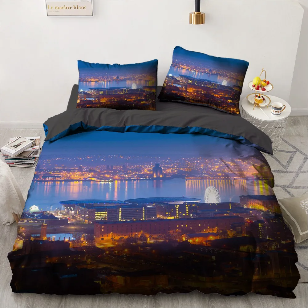3D City Bedclothes Custom Design Gray Quilt Cover Sets Modern Comforther Covers Pillow Covers King Queen Super King Twin Size
3D City Bedclothes Custom Design Gray Quilt Cover Sets Modern Comforther Covers Pillow Covers King Queen Super King Twin Size