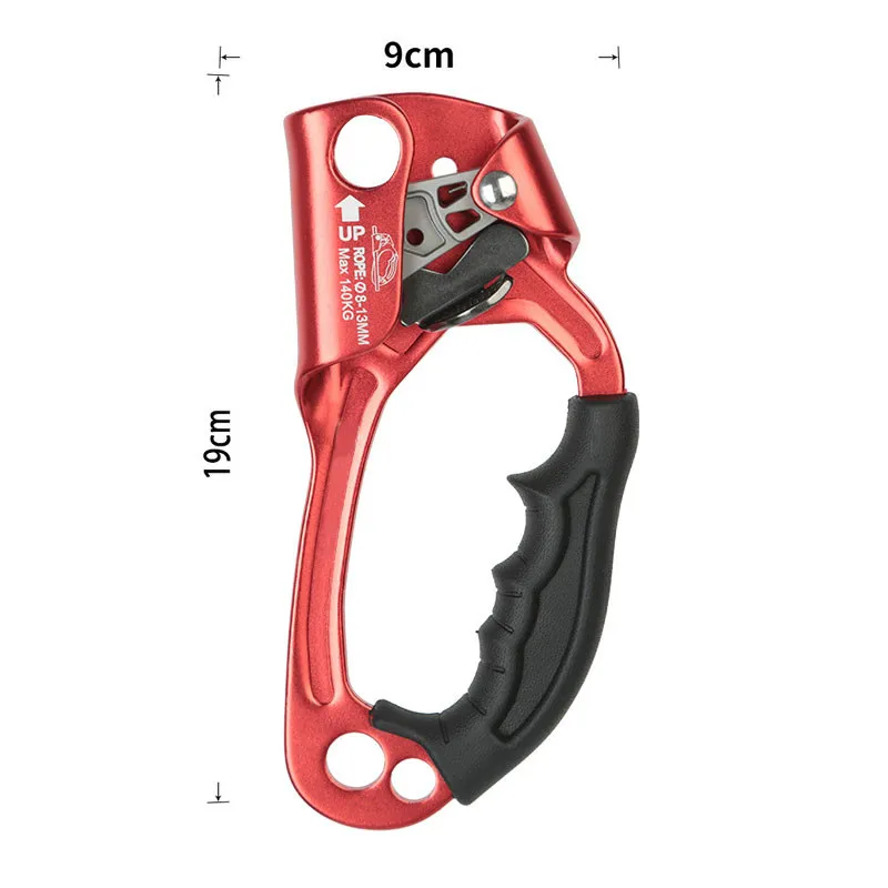Alloy climbing rope lifting left/right hand riser caving anti-slip device outdoor rock climbing equipment climbing supplies
Alloy climbing rope lifting left/right hand riser caving anti-slip device outdoor rock climbing equipment climbing supplies