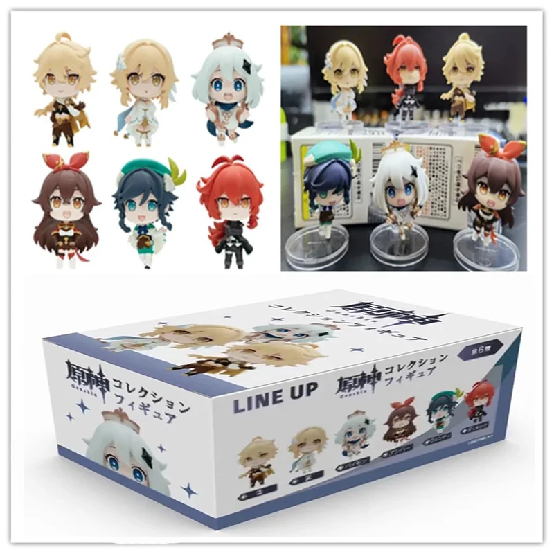 6pcs/set Genshin Impact Lumine Diluc Ragnvindr Amber Anime Action Figures Collectible Model Doll Gifts for Kids
6pcs/set Genshin Impact Lumine Diluc Ragnvindr Amber Anime Action Figures Collectible Model Doll Gifts for Kids
