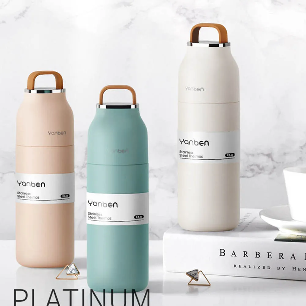 Portable Outdoor Movement Travel Water Cup Water Bottle 350ml Office Home Double Layer Vacuum Stainless Steel Vacuum Thermos
Portable Outdoor Movement Travel Water Cup Water Bottle 350ml Office Home Double Layer Vacuum Stainless Steel Vacuum Thermos