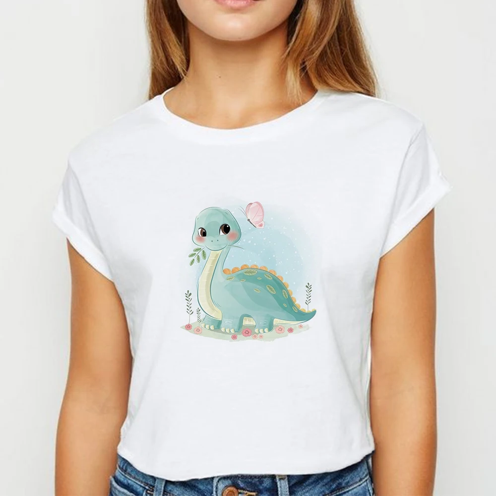 Young Female Dinosaur tshirt O-Collar Spring Summer T Shirt Harajuku Alphabet Pattern Tops Persionalized Comfortable T-shirt
Young Female Dinosaur tshirt O-Collar Spring Summer T Shirt Harajuku Alphabet Pattern Tops Persionalized Comfortable T-shirt