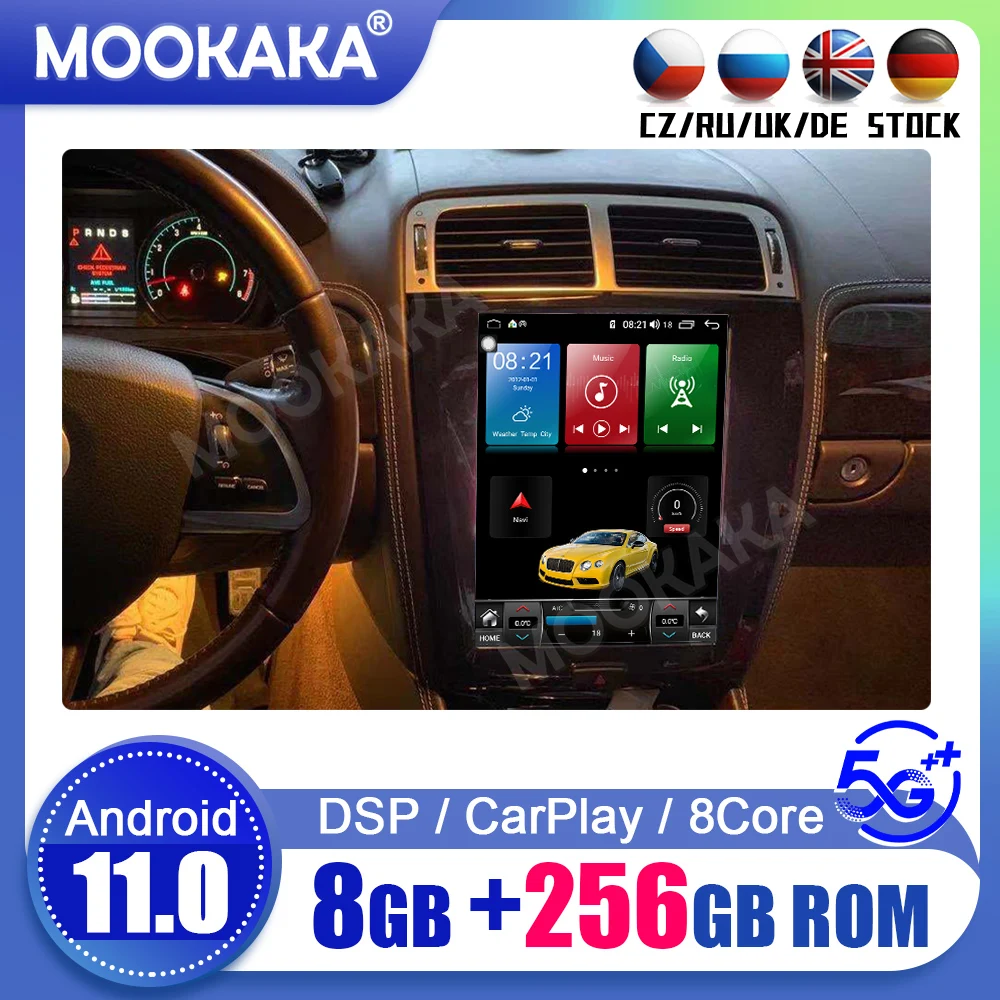 

Для Jaguar Xk XKR-S 2007-2015 радио Android 11,0 8 + 256G Автомобильный мультимедийный стерео плеер GPS-навигация головное устройство PX6 Tesla Auto DSP