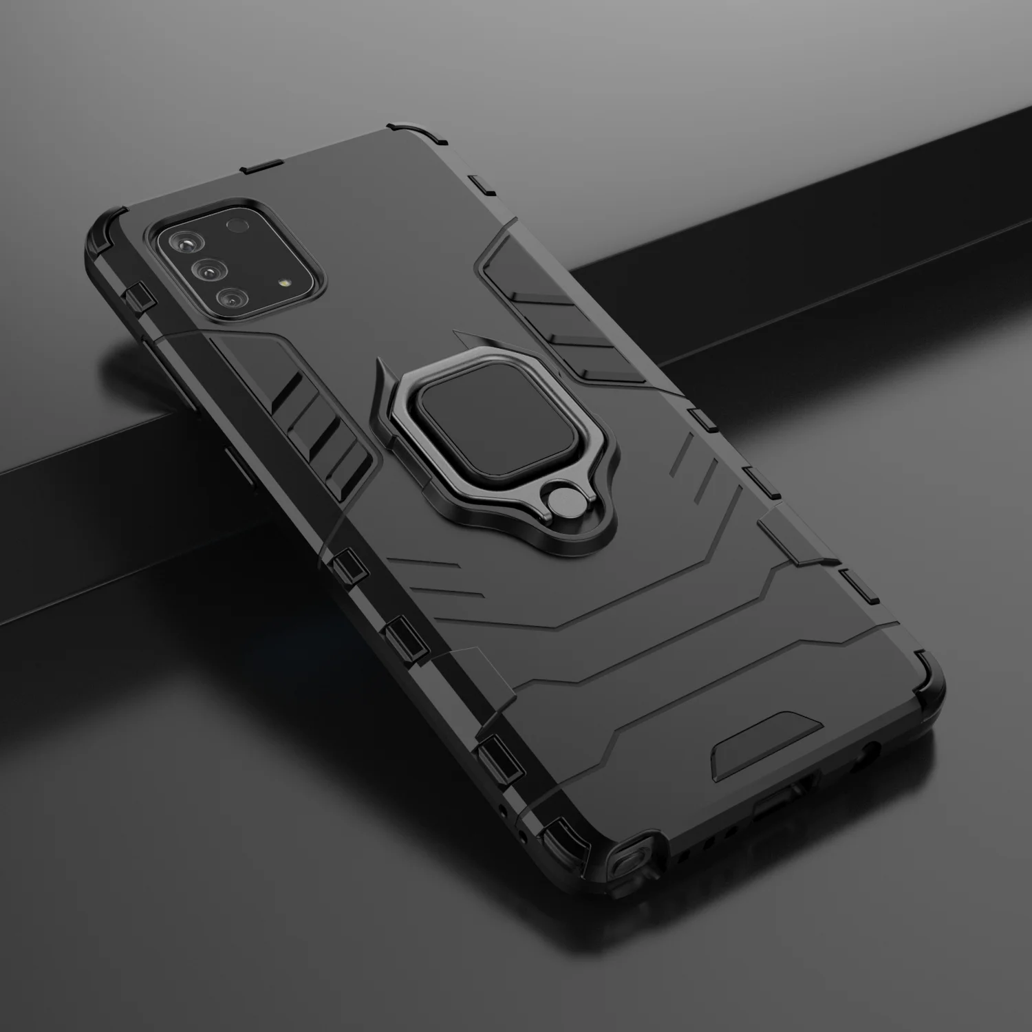 For Samsung Galaxy Note 10 Lite Case Armor PC Cover Metal Ring Holder Phone Case For Samsung Note10 lite Cover Shockproof Bumper
For Samsung Galaxy Note 10 Lite Case Armor PC Cover Metal Ring Holder Phone Case For Samsung Note10 lite Cover Shockproof Bumper