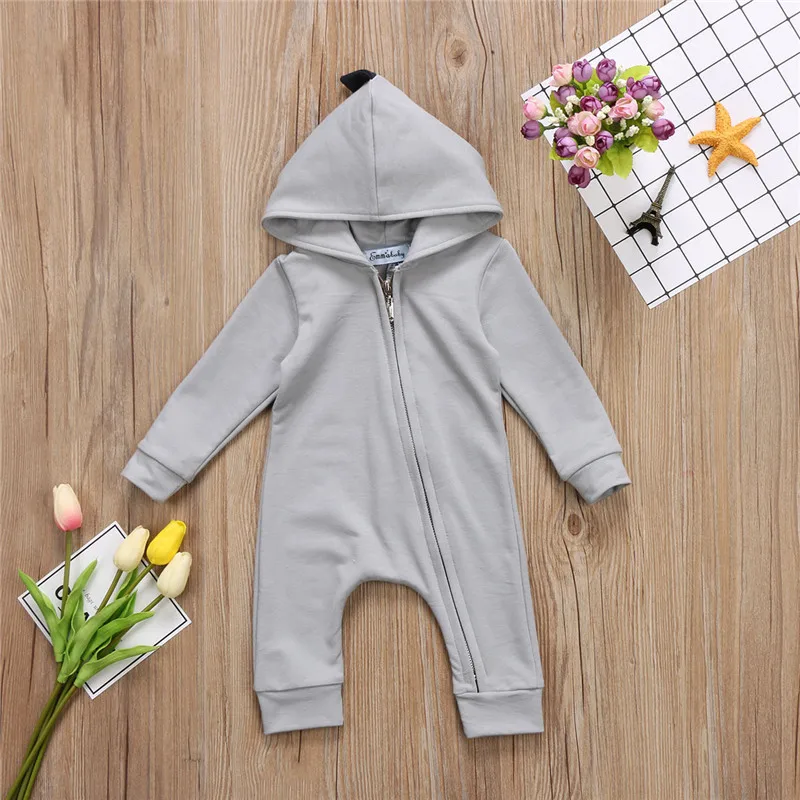 Baby Boy Girl 3D Dinosaur Costume Solid pink gray Rompers warm spring autumn cotton romper Playsuit Clothes
Baby Boy Girl 3D Dinosaur Costume Solid pink gray Rompers warm spring autumn cotton romper Playsuit Clothes