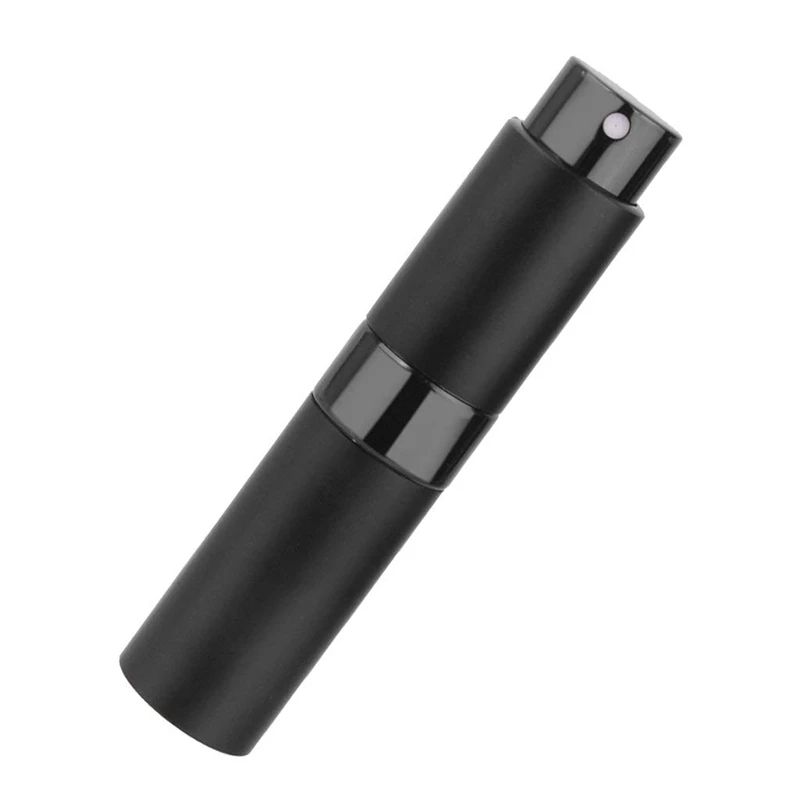 2 Pcs Bottle Of Perfume, 8 Ml Portable Travel Mini Bottle Refillable Empty Perfume Atomizer, Black & Silver 
2 Pcs Bottle Of Perfume, 8 Ml Portable Travel Mini Bottle Refillable Empty Perfume Atomizer, Black & Silver