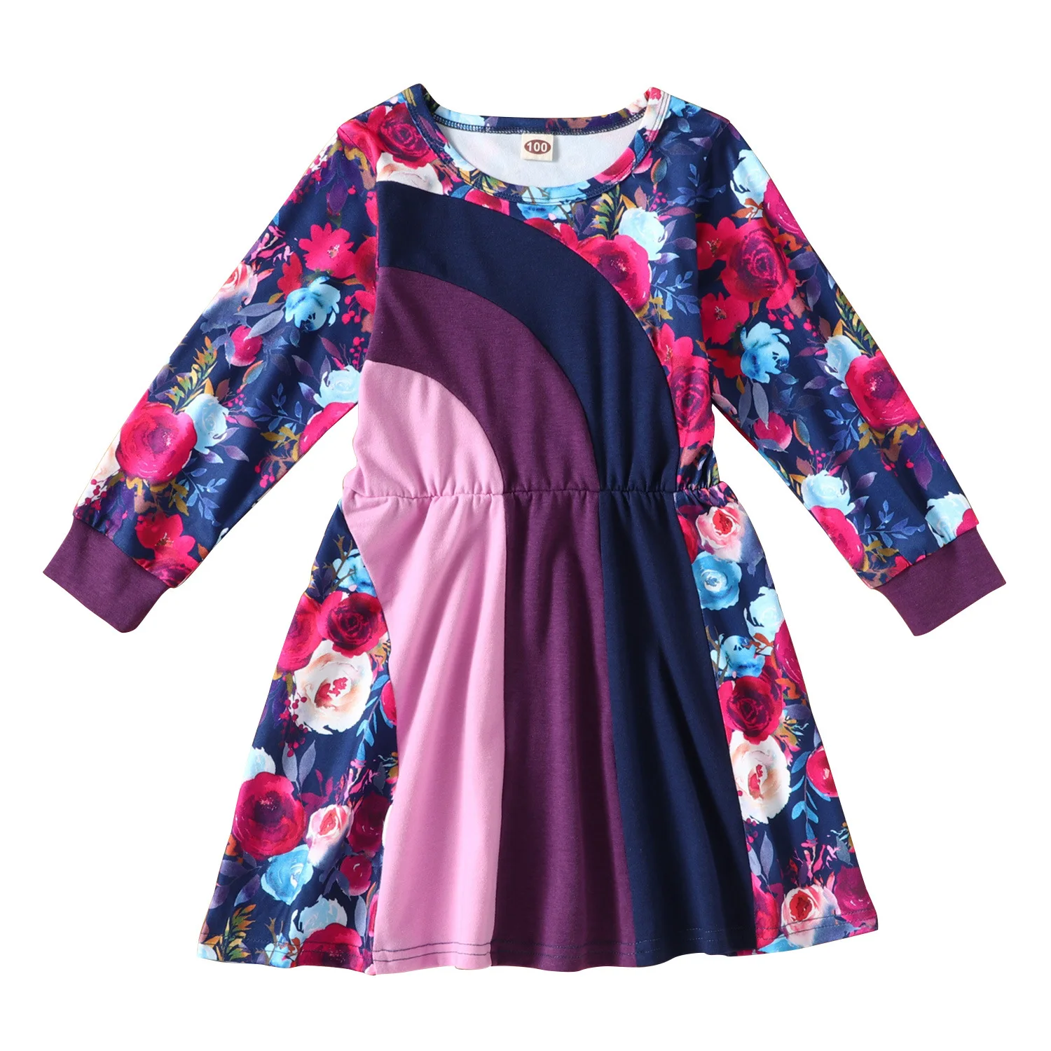 New Fashion A-line Long Sleeve Dress for Girls Flower Floral Print Skirts Kids Party Dress children's Costumes Autumn Clothes 
New Fashion A-line Long Sleeve Dress for Girls Flower Floral Print Skirts Kids Party Dress children's Costumes Autumn Clothes
