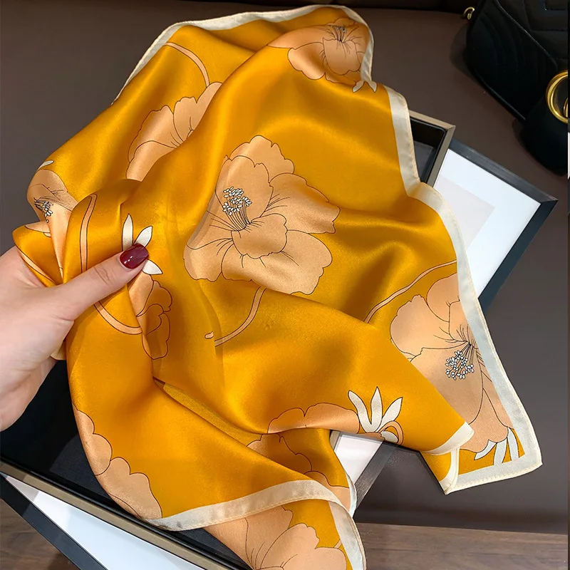 Fashion Silk Hair Scarf Women Handkerchief Square Bandana Small 100% Pure Silk Scarves 2022 Shawls Wraps Foulard Free Shipping
Fashion Silk Hair Scarf Women Handkerchief Square Bandana Small 100% Pure Silk Scarves 2022 Shawls Wraps Foulard Free Shipping