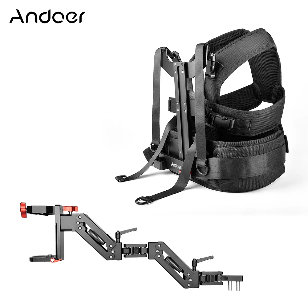 Aluminum Alloy Video Single Damping Arm with Photography Vest Compatible with for DJI Ronin-S Ronin-SC/Zhiyun Handheld Gimbals
Aluminum Alloy Video Single Damping Arm with Photography Vest Compatible with for DJI Ronin-S Ronin-SC/Zhiyun Handheld Gimbals