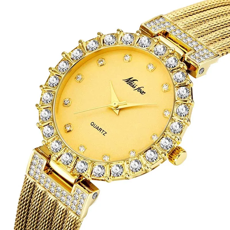 MISSFOX Women Watches Luxury Brand Watch Bracelet Waterproof Big Lab Diamond Ladies Wrist Watches For Women Quartz Clock Hours
MISSFOX Women Watches Luxury Brand Watch Bracelet Waterproof Big Lab Diamond Ladies Wrist Watches For Women Quartz Clock Hours