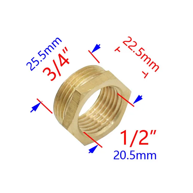 Латунный соединитель для садового крана WZCWJNLGM
Латунный соединитель для садового крана WZCWJNLGM