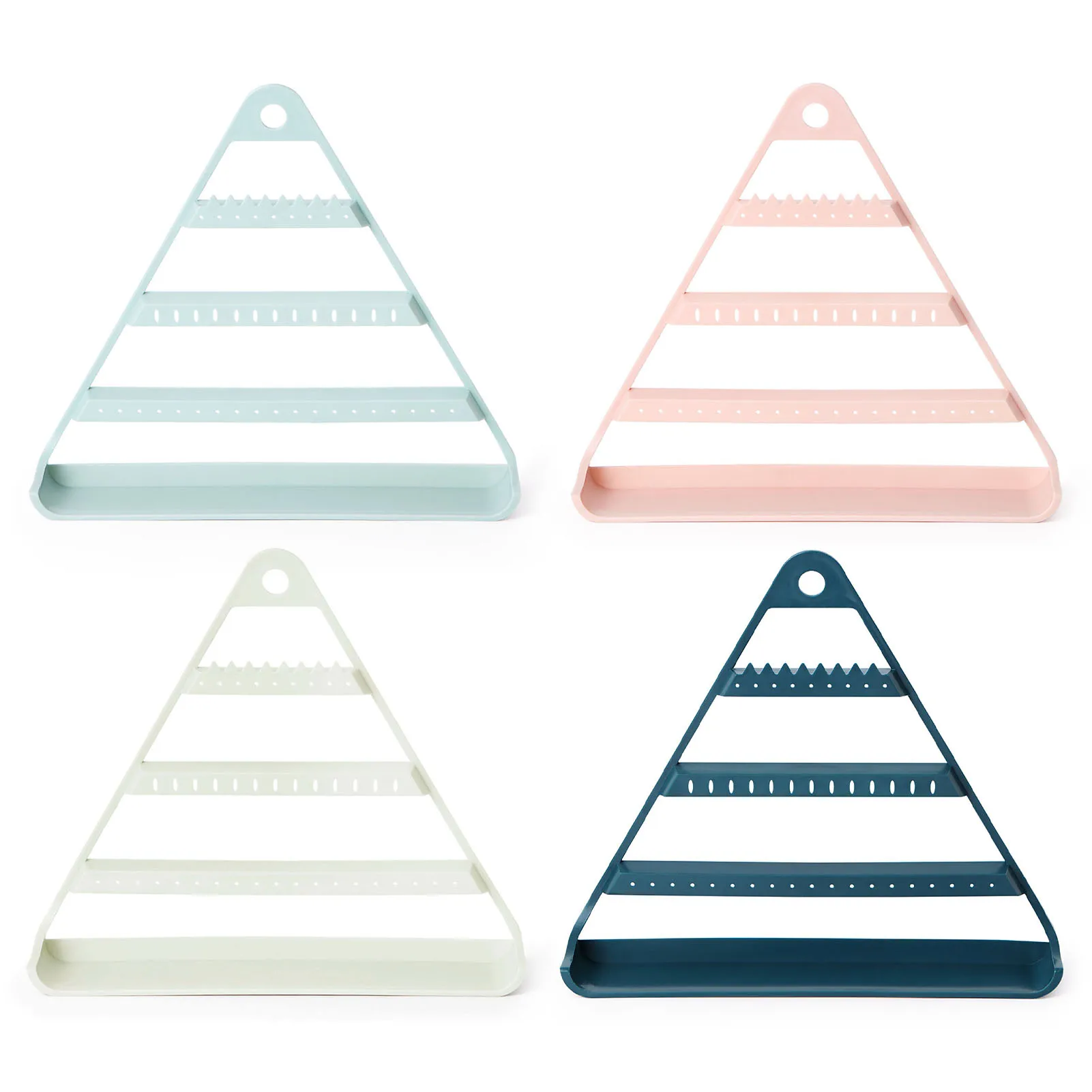 Jewelry Storage Rack Hangable Triangle Necklace Earrings Bracelets Display Holder
Jewelry Storage Rack Hangable Triangle Necklace Earrings Bracelets Display Holder