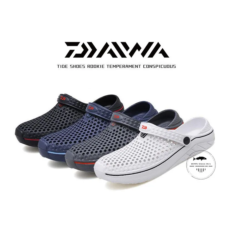 DAIWA 2021 New Arrival Men's Clogs Summer Shoes Men Slippers Breathable Non-slip Mules Male Garden Shoes Casual Beach Sandals
DAIWA 2021 New Arrival Men's Clogs Summer Shoes Men Slippers Breathable Non-slip Mules Male Garden Shoes Casual Beach Sandals