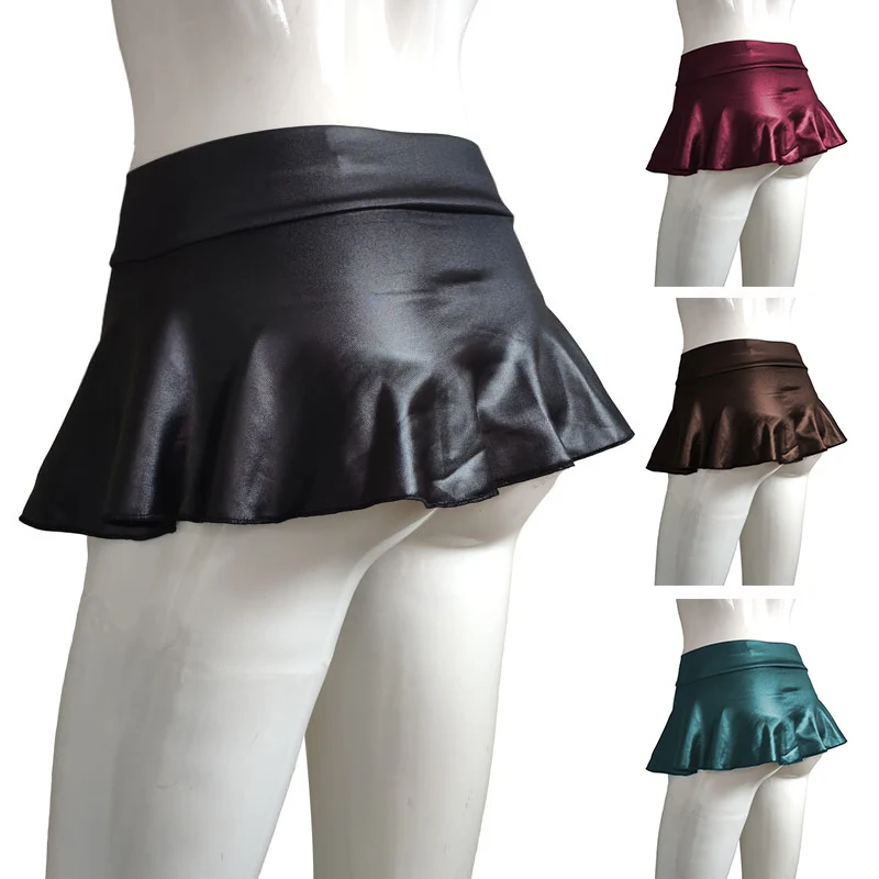 2020 Ladies Sexy Super Short PU Skirts Black Red Coffee Green Plus Size Faux Leather Women Mini Skirts Girls Low Waist Pleated
2020 Ladies Sexy Super Short PU Skirts Black Red Coffee Green Plus Size Faux Leather Women Mini Skirts Girls Low Waist Pleated