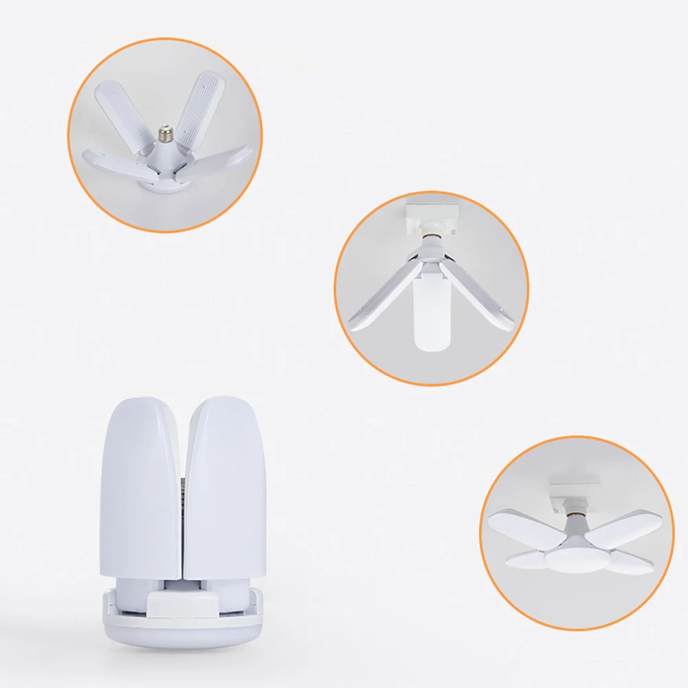 Super Bright LED Light Bulbs Industrial Lighting E27 Ceiling Fan LED Garage Light Deformable Folding Lamp for Workshop Home
Super Bright LED Light Bulbs Industrial Lighting E27 Ceiling Fan LED Garage Light Deformable Folding Lamp for Workshop Home