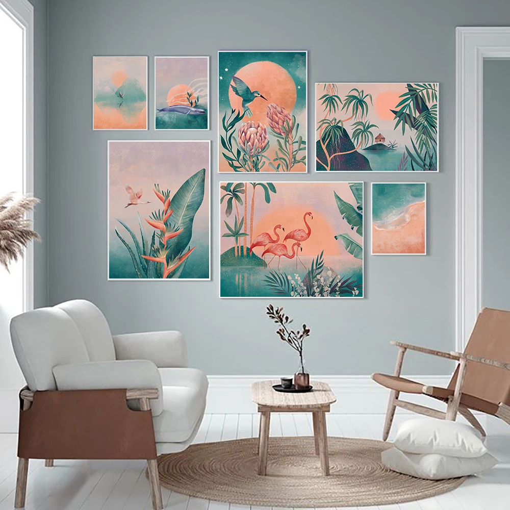 Paradise Whale Wave Moonlight Wall Art Canvas Painting Scandinavian Cheetah Posters And Prints Pictures For Living Room Decor
Paradise Whale Wave Moonlight Wall Art Canvas Painting Scandinavian Cheetah Posters And Prints Pictures For Living Room Decor