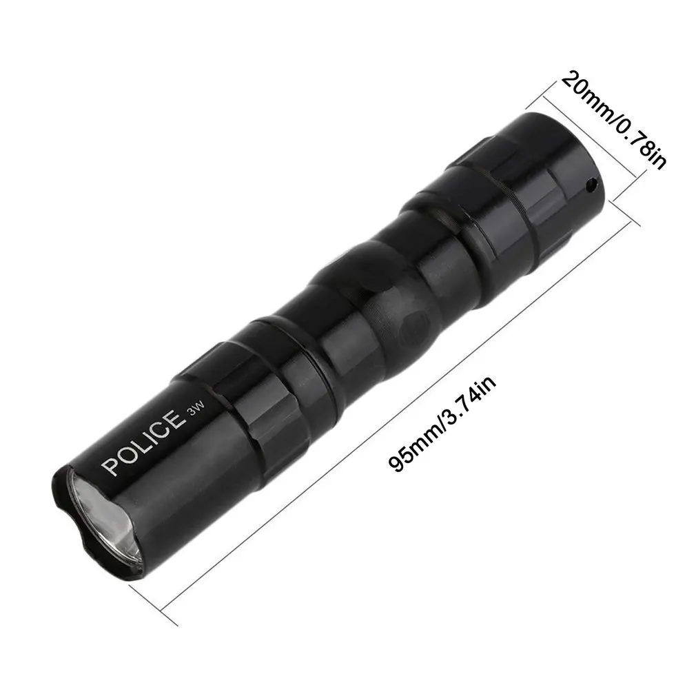 LED Flashlight Ultra Bright Torch Camping Light 3W Mini Flahslight Adjustable Penlight Waterproof Rechargeable Powerful Lamp
LED Flashlight Ultra Bright Torch Camping Light 3W Mini Flahslight Adjustable Penlight Waterproof Rechargeable Powerful Lamp