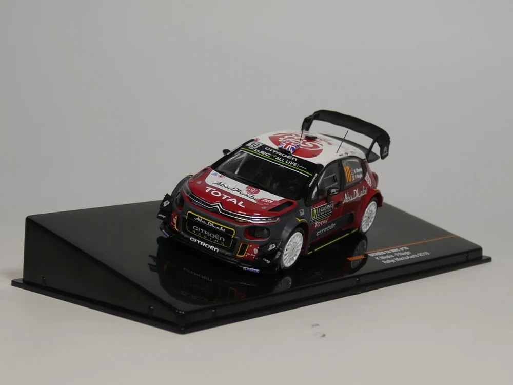 Я модными принтами XO 1:43 Citro en C3 WRC #10 Rallye Монте Карло 2018 Бутик брелок для