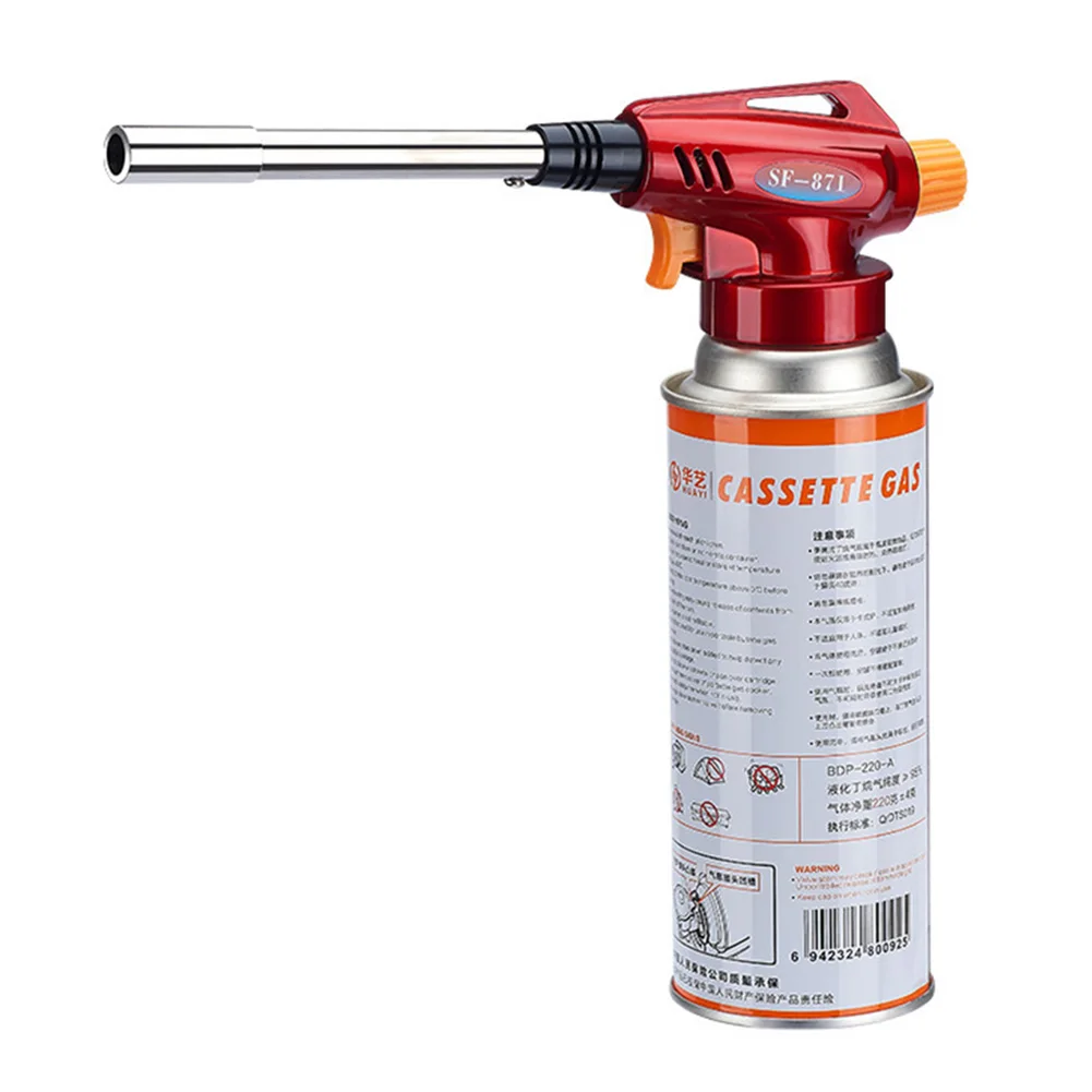 Adjustable Flame Gas Torch Lighter Stainless Steel Durable Heating Blower Household Cooking Torch Lighter Ignition Welding Tool
Adjustable Flame Gas Torch Lighter Stainless Steel Durable Heating Blower Household Cooking Torch Lighter Ignition Welding Tool