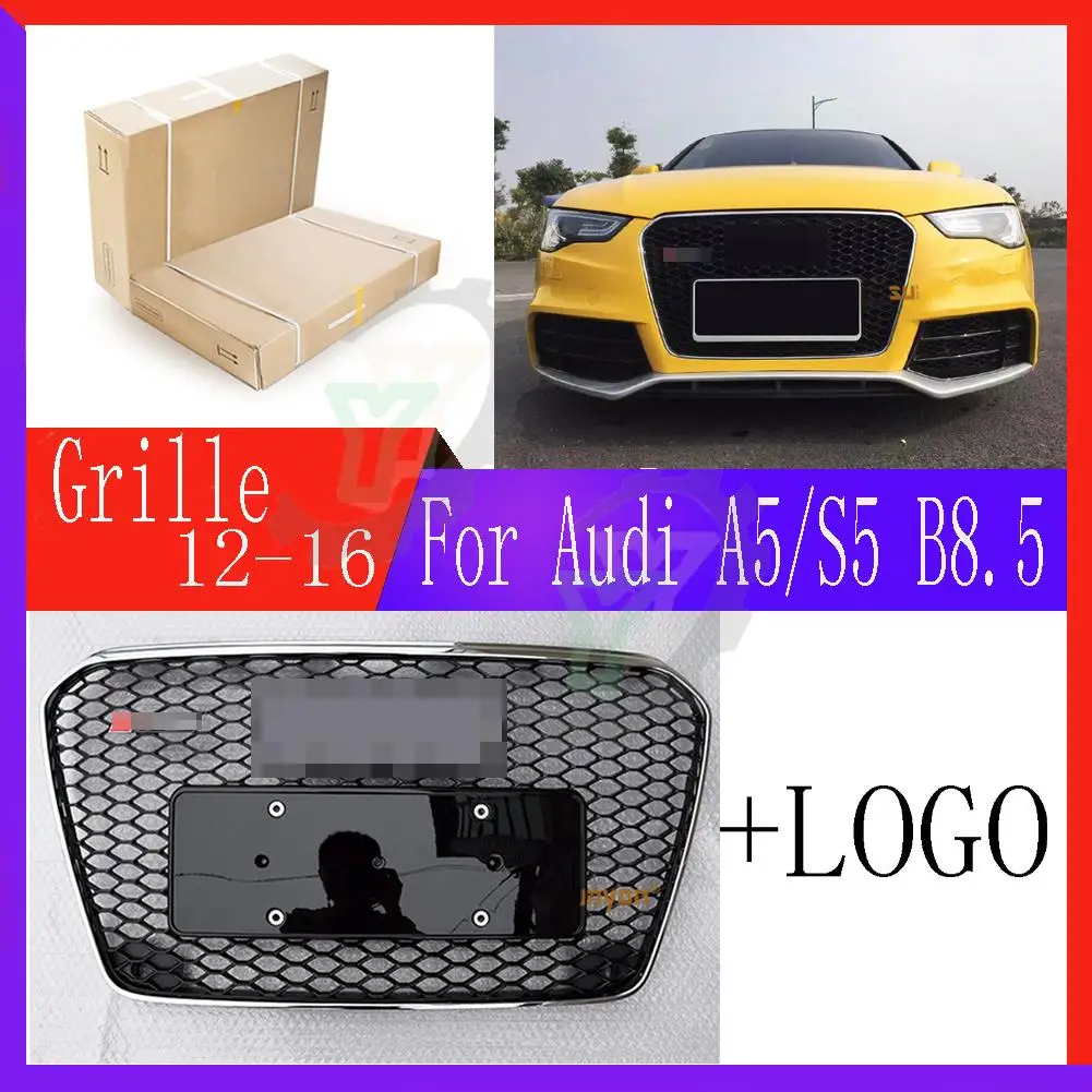 For RS5 Style Front Bumper Sport Hex Mesh Honeycomb Hood Grill for Audi A5/S5 B8.5 2012 2013 2014 2015 2016 Car racing grille
For RS5 Style Front Bumper Sport Hex Mesh Honeycomb Hood Grill for Audi A5/S5 B8.5 2012 2013 2014 2015 2016 Car racing grille