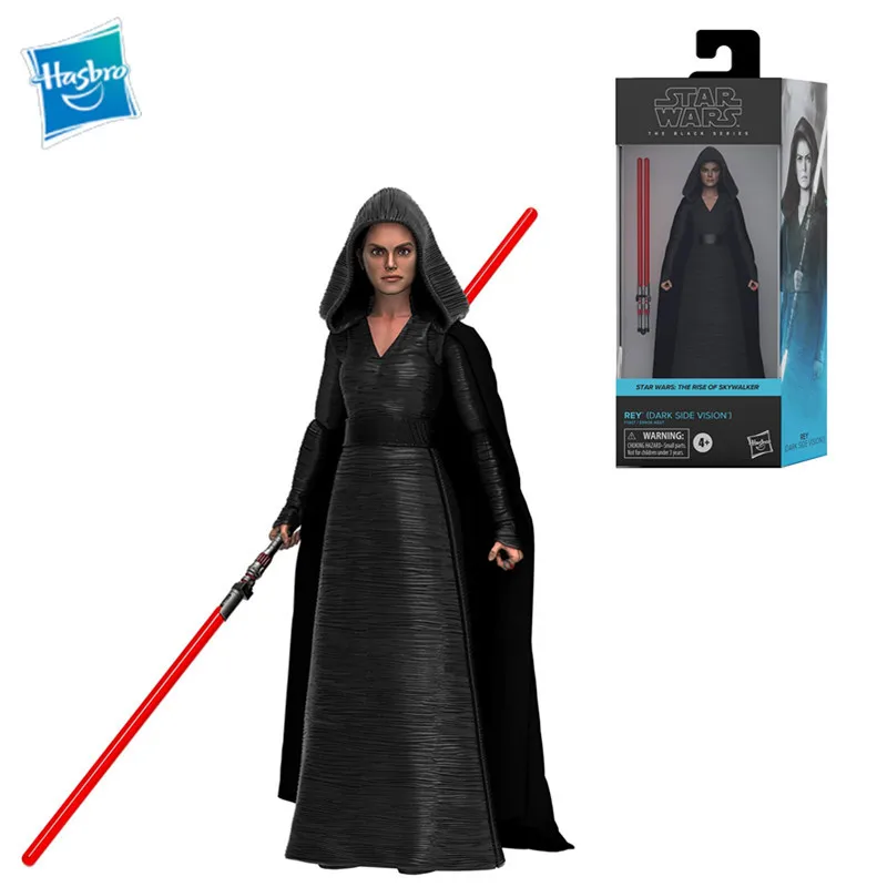 Hasbro Звездные войны черная серия Рей Темная сторона зрение игрушка 6-дюймовая шкала подъем Скайуокера Коллекционная экшн-фигурка модель
Hasbro Звездные войны черная серия Рей Темная сторона зрение игрушка 6-дюймовая шкала подъем Скайуокера Коллекционная экшн-фигурка модель