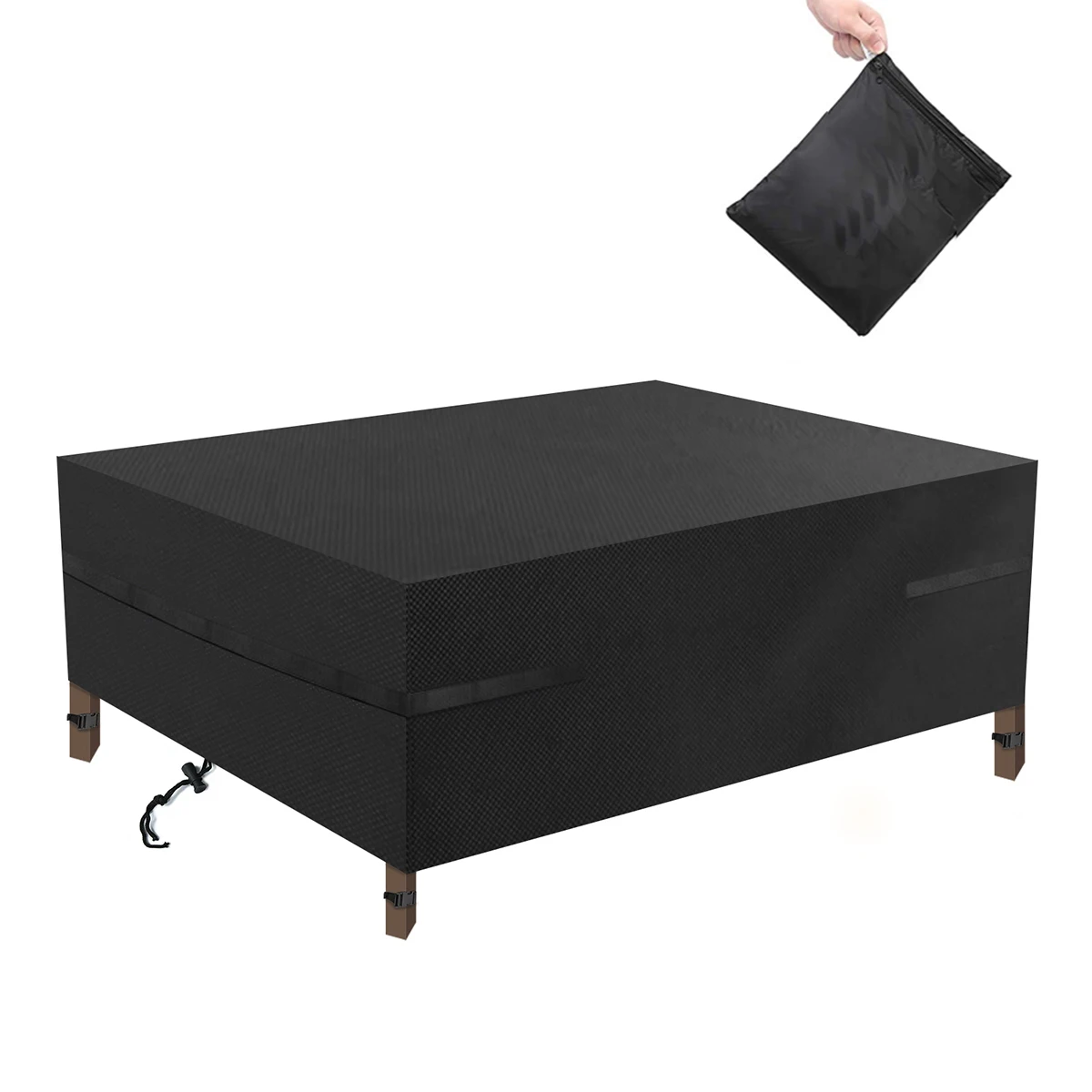 420D Outdoor Furniture Cover Anti-UV Waterproof Furniture Cover Tear Resistant Windproof For Garden Lawn Patio Furniture Covers
420D Outdoor Furniture Cover Anti-UV Waterproof Furniture Cover Tear Resistant Windproof For Garden Lawn Patio Furniture Covers