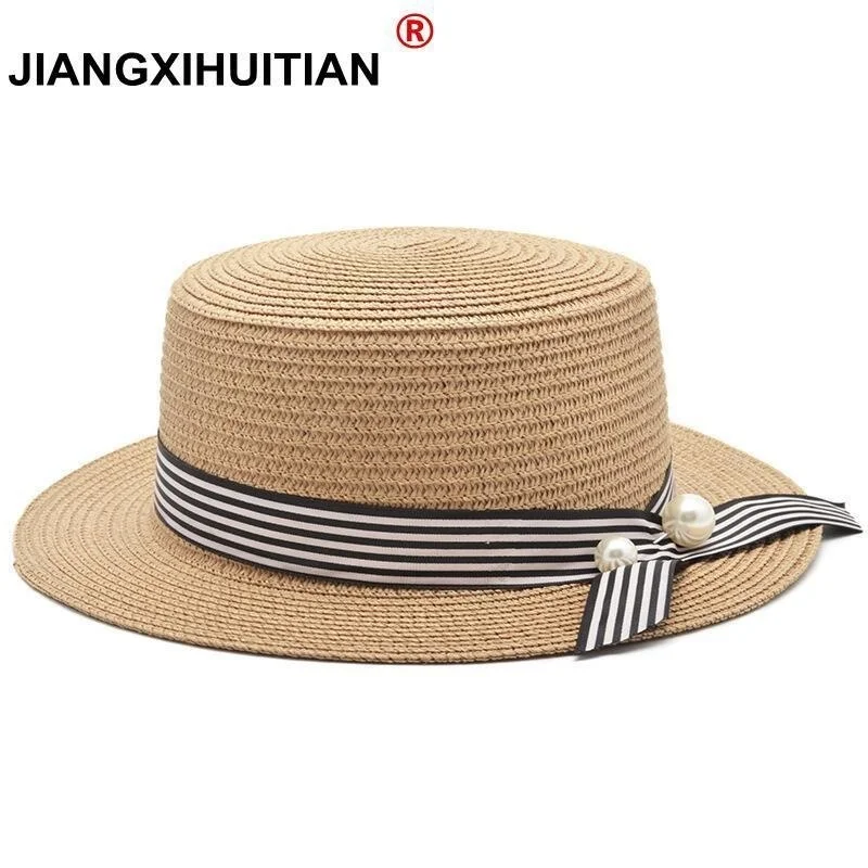 New Summer Women Girls Beach Hat Female Casual Panama Hat Lady Brand Classic Bowknot Straw Flat Sun Hat Women
New Summer Women Girls Beach Hat Female Casual Panama Hat Lady Brand Classic Bowknot Straw Flat Sun Hat Women