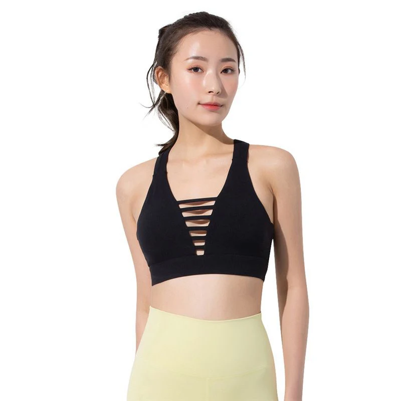 Sports Bra For Women Gym Tank Top Push Up Sexy Hot Yoga Vest Hollow Out Training Sport Bras Wireless Big Straps Brassiere Ladies
Sports Bra For Women Gym Tank Top Push Up Sexy Hot Yoga Vest Hollow Out Training Sport Bras Wireless Big Straps Brassiere Ladies