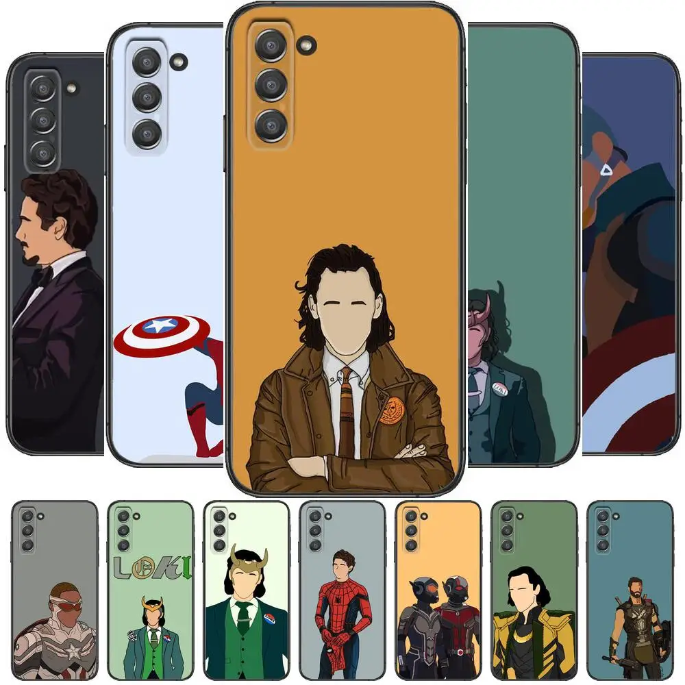Marvel Phone cover hull For SamSung Galaxy S8 S9 S10E S20 S21 S5 S30 Plus S20 fe 5G Lite Ultra black soft case
Marvel Phone cover hull For SamSung Galaxy S8 S9 S10E S20 S21 S5 S30 Plus S20 fe 5G Lite Ultra black soft case