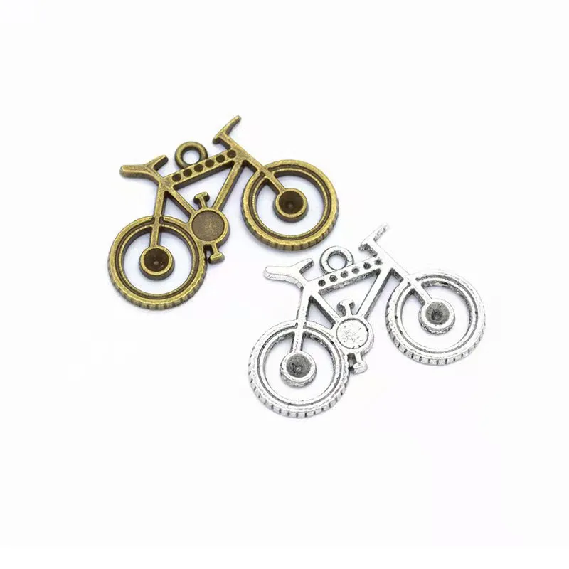 5pcs Antique Silver/Antique Bronze Plated 36x24mm Alloy Bicycle Bike Charm Pendant For Jewelry Making
5pcs Antique Silver/Antique Bronze Plated 36x24mm Alloy Bicycle Bike Charm Pendant For Jewelry Making