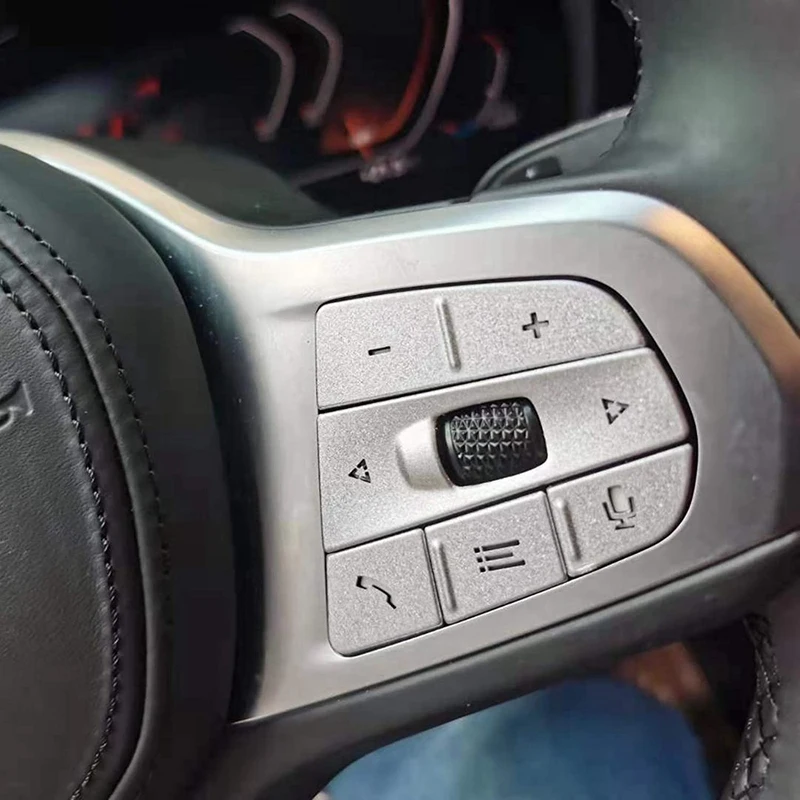 Car Steering Wheel Button Frame Sticker for 3 5 Series X5 X6 X7 2018-2020 Aluminum Decorative Cover Trim Accessories
Car Steering Wheel Button Frame Sticker for 3 5 Series X5 X6 X7 2018-2020 Aluminum Decorative Cover Trim Accessories