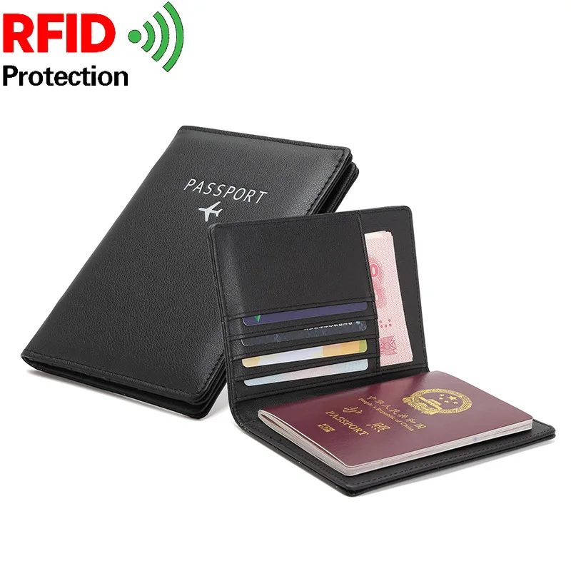 RFID Passport Holder Anti-theft and Antimagnetic Wallet Multi-functional Wallet Passport Document Bag Wallets
RFID Passport Holder Anti-theft and Antimagnetic Wallet Multi-functional Wallet Passport Document Bag Wallets