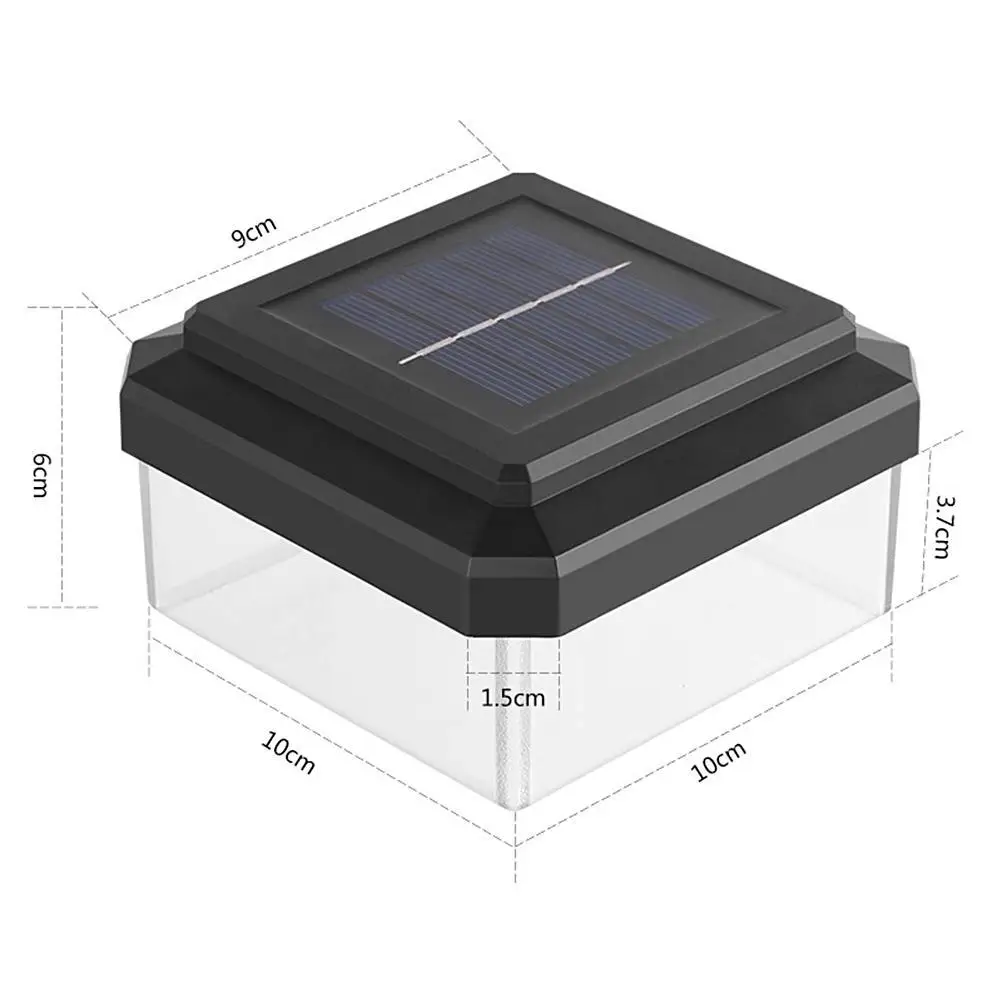 LED Fence Light ABS for Outdoor Solar LED Decoration Cap Lights Outdoor Waterproof Column Headlight Column Fence Post Lights
LED Fence Light ABS for Outdoor Solar LED Decoration Cap Lights Outdoor Waterproof Column Headlight Column Fence Post Lights