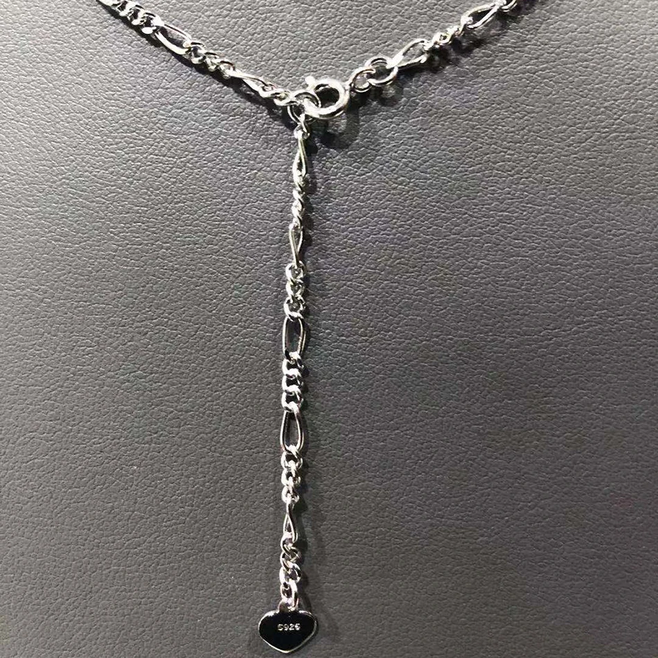 ALLNOEL Fashion 925 Sterling Silver Figaro Chain Wholesale Unisex 14K Gold Plated Figaro Chain Design 450MM
ALLNOEL Fashion 925 Sterling Silver Figaro Chain Wholesale Unisex 14K Gold Plated Figaro Chain Design 450MM