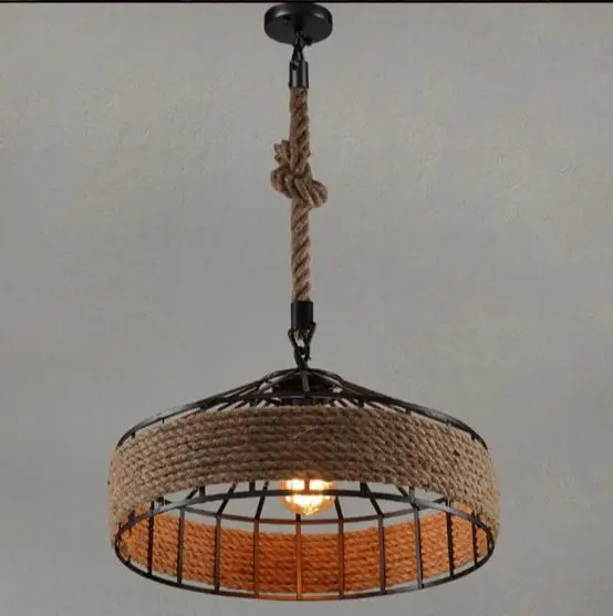 Retro Rh Industrial Pendant Lamps Light Iron Rope For Warehouse Vintage Pendant Lights E27 Bulbs Edison Ac110v/ac220v Lighting
Retro Rh Industrial Pendant Lamps Light Iron Rope For Warehouse Vintage Pendant Lights E27 Bulbs Edison Ac110v/ac220v Lighting
