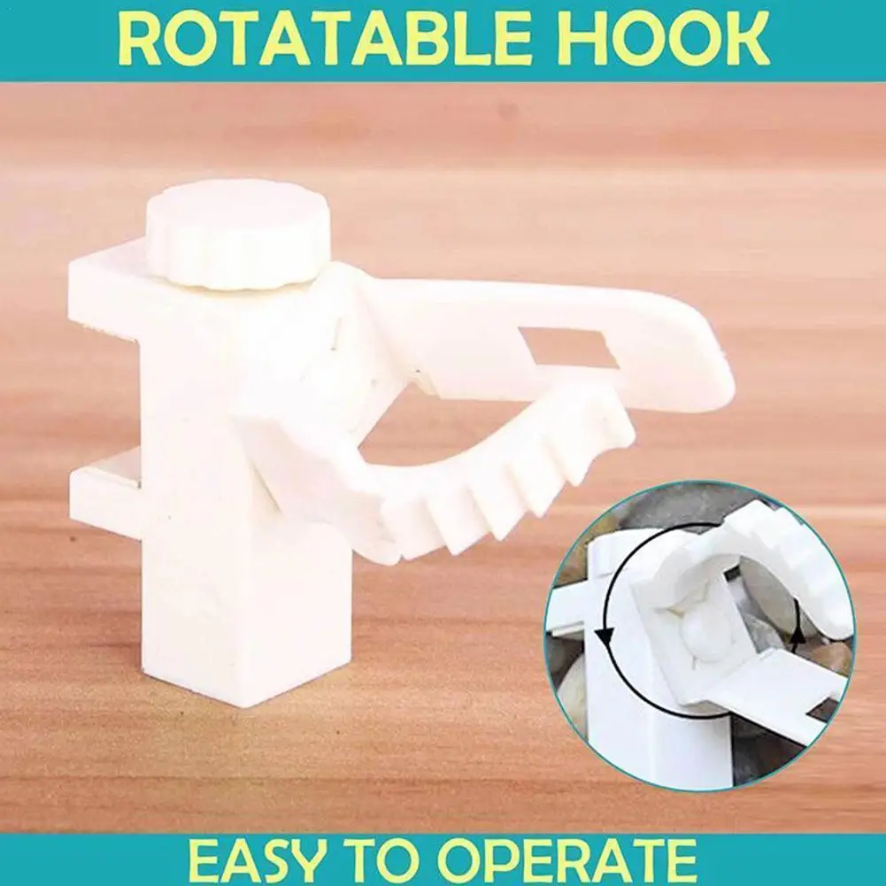 2pcs White Hanging Rod Clip Curtain Rods Bracket Hanger hook Support Clamp Crossbar Fixing Clip Home Storage
2pcs White Hanging Rod Clip Curtain Rods Bracket Hanger hook Support Clamp Crossbar Fixing Clip Home Storage