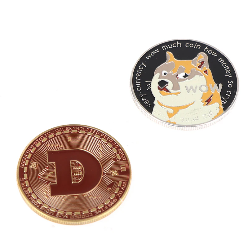 Beautiful Gold Plated Dogecoin Commemorative Coins Cute Dog Pattern Dog Souvenir
Beautiful Gold Plated Dogecoin Commemorative Coins Cute Dog Pattern Dog Souvenir