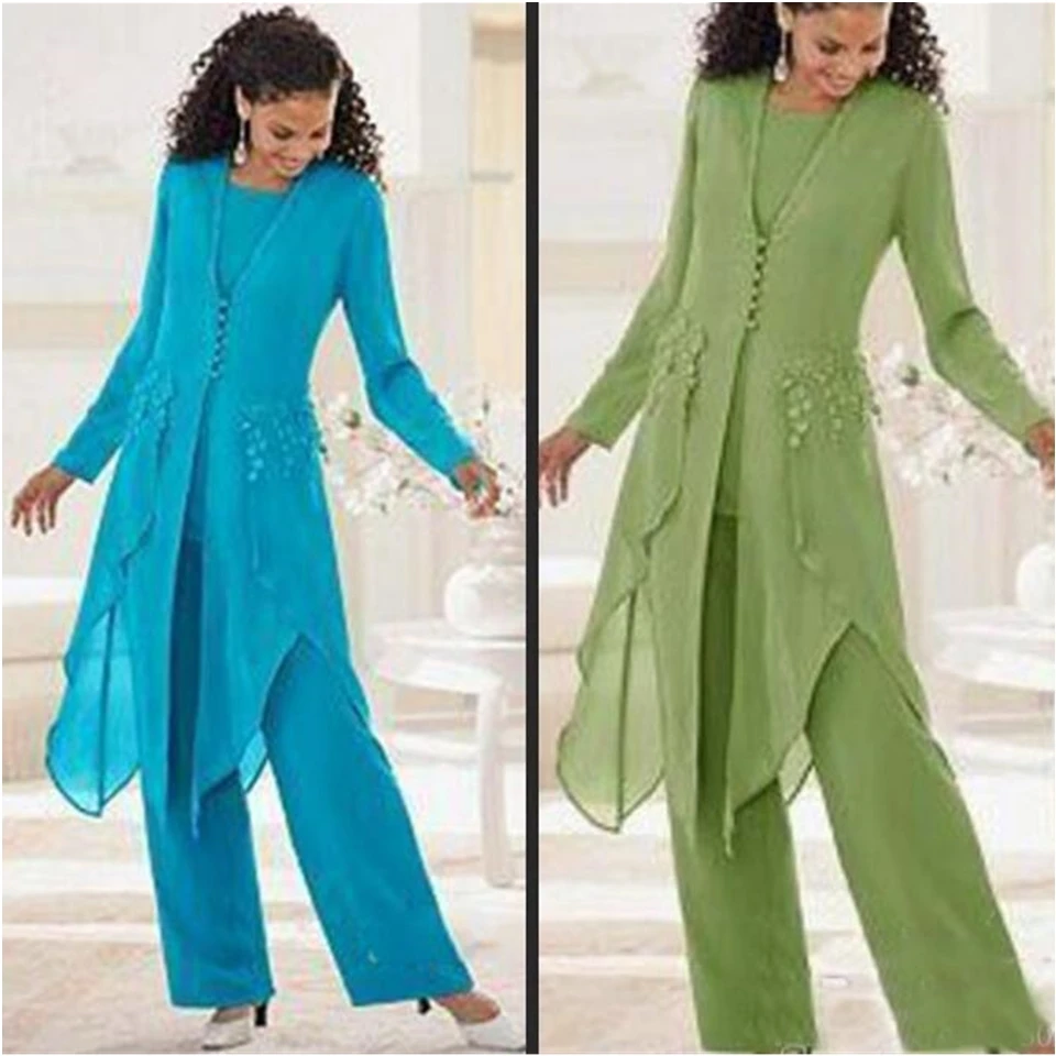 Long-sleeved handmade floral bridal chiffon mom pants suit formal pants prom evening dress and jacket three-piece suit
Long-sleeved handmade floral bridal chiffon mom pants suit formal pants prom evening dress and jacket three-piece suit
