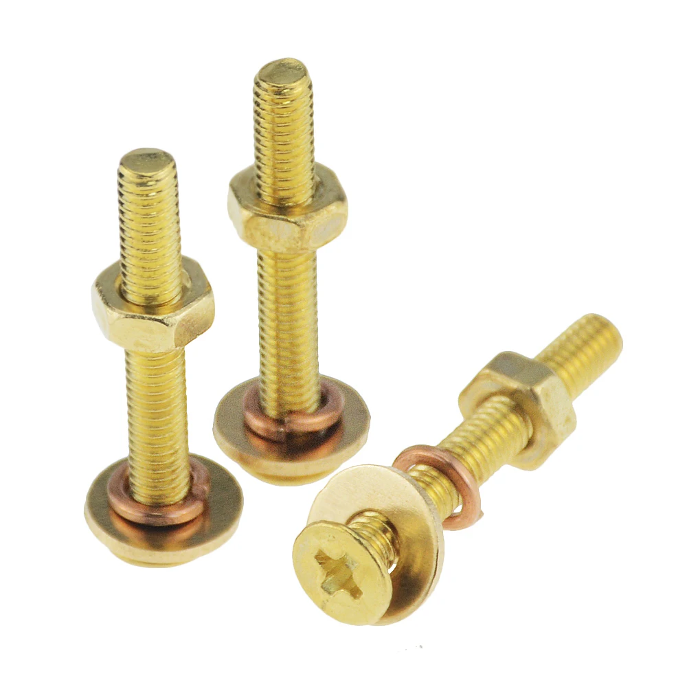5 Set M3 M4 Copper Countersunk Head Cross Screw Nut Set Outer Hexagon Nut Washer Spring Washer Combination M3x8 M3x16 M4x8 M4x30
5 Set M3 M4 Copper Countersunk Head Cross Screw Nut Set Outer Hexagon Nut Washer Spring Washer Combination M3x8 M3x16 M4x8 M4x30