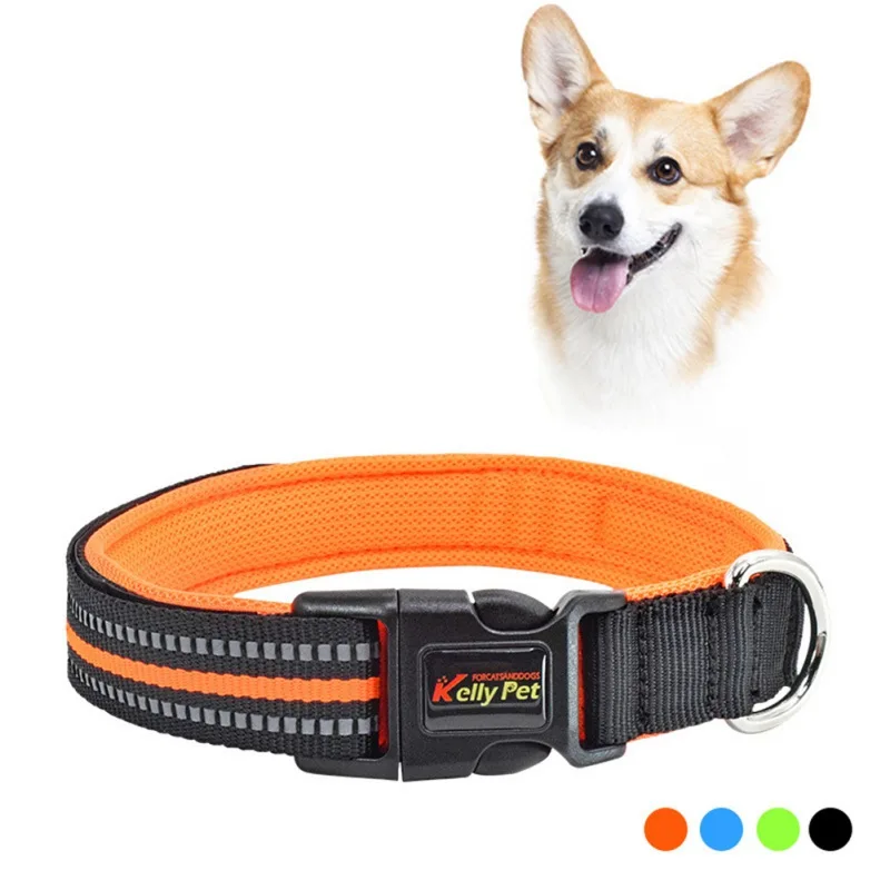 Breathable Mesh Nylon Dog Collar Reflective Pet Collars For Dogs Small Medium Large Dog Training Necklace Pet Dog Accessories
Breathable Mesh Nylon Dog Collar Reflective Pet Collars For Dogs Small Medium Large Dog Training Necklace Pet Dog Accessories