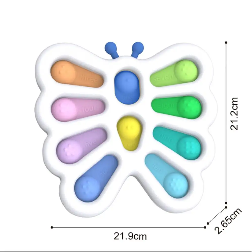 Baby Fidget toys Antistress Dimple Sensory Toys Silicone Flipping Board Brain Teasers Best Gifts Educational Toy For Kids Adults
Baby Fidget toys Antistress Dimple Sensory Toys Silicone Flipping Board Brain Teasers Best Gifts Educational Toy For Kids Adults