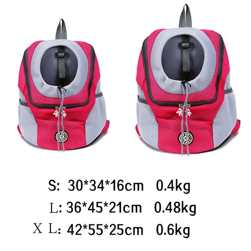 NIPEECO Outdoor Breathable Dog Carrier Backpack Double Shoulder Portable Front Mesh Travel Pet Bags for Cat Small Medium Dogs 
NIPEECO Outdoor Breathable Dog Carrier Backpack Double Shoulder Portable Front Mesh Travel Pet Bags for Cat Small Medium Dogs