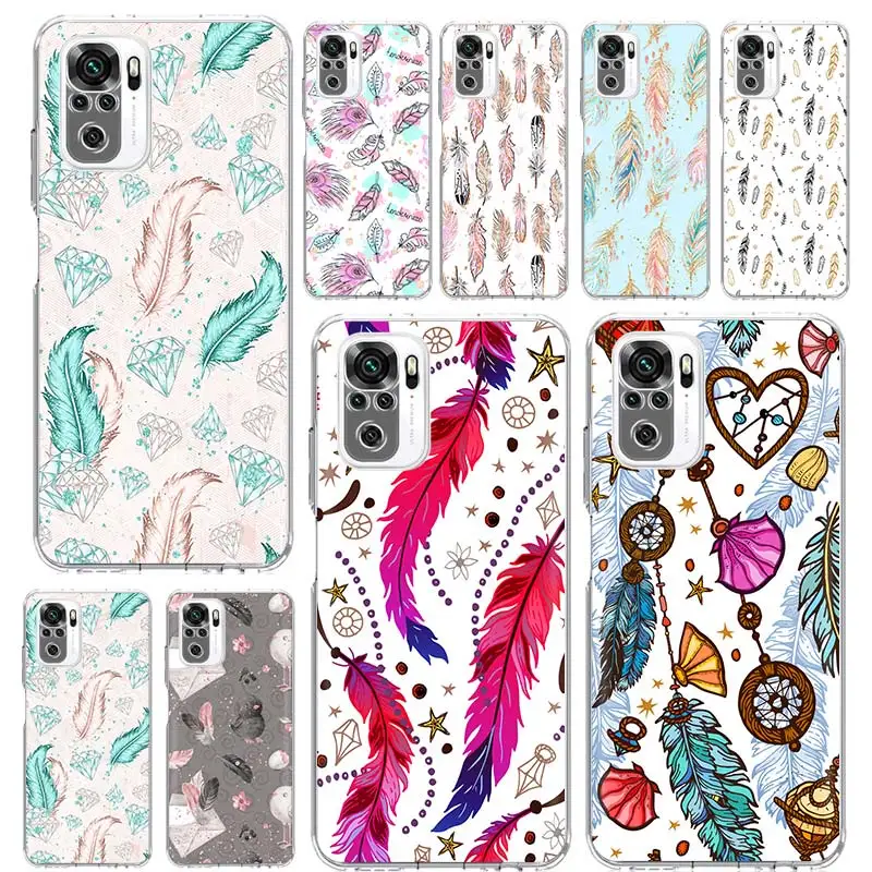 Colorful Feather Phone Case Funda For Xiaomi Redmi Note 10 Pro 8 9 Pro 9S 10S 8T 8A 9A 9C 7 7A 6 6A Cover Coque Capa
Colorful Feather Phone Case Funda For Xiaomi Redmi Note 10 Pro 8 9 Pro 9S 10S 8T 8A 9A 9C 7 7A 6 6A Cover Coque Capa