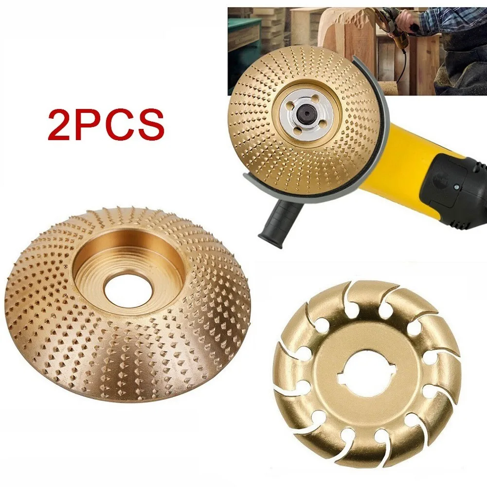 2Pcs Carbide Wood Sanding Shaping Carving Abrasive Discs For Angle Grinder Grinding Wheel
2Pcs Carbide Wood Sanding Shaping Carving Abrasive Discs For Angle Grinder Grinding Wheel